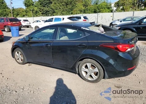 2016 Hyundai Elantra Se из США, поврежденный, VIN 5NPDH4AE2GH681593
